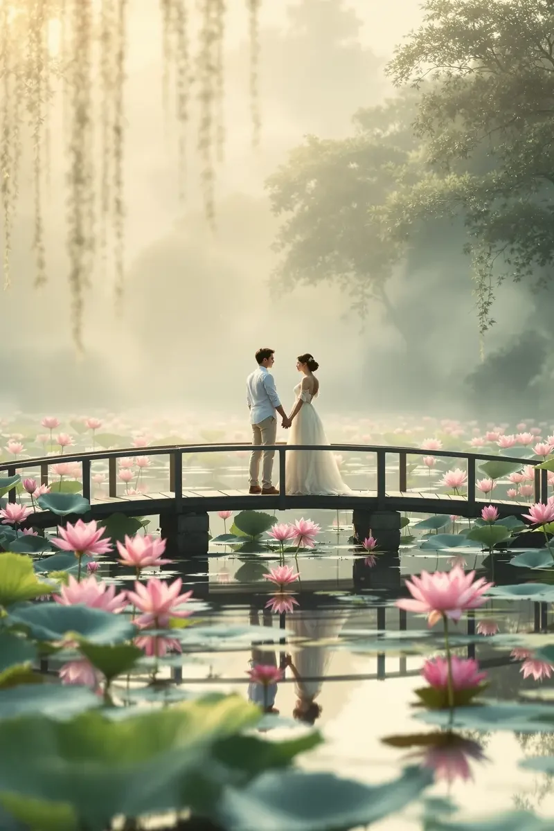 莲花池畔 电影海报 - 91白虎